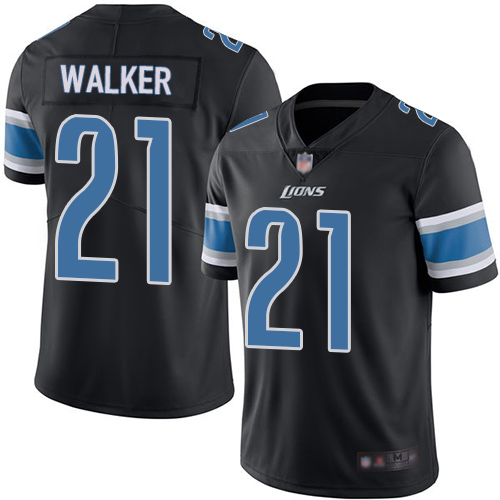 Detroit Lions Limited Black Men Tracy Walker Jersey NFL Football #21 Rush Vapor Untouchable